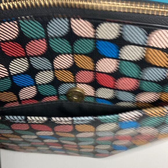 Fossil "Rachel" Large Tote Bag in Multi Color Pattern 12 X 14 X 4.5 - Picture 12 of 14